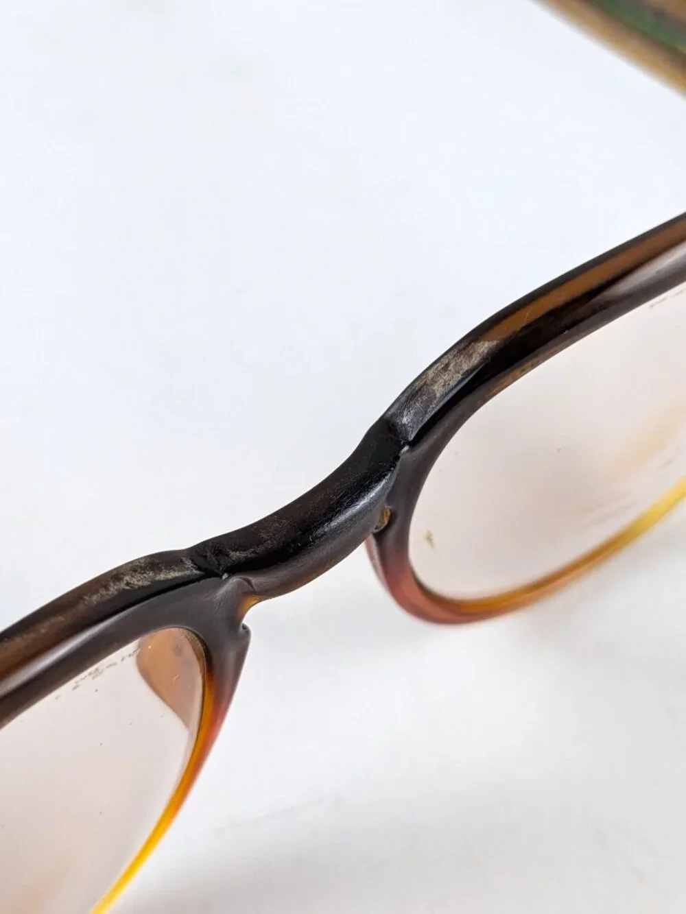 Vintage acetate brown